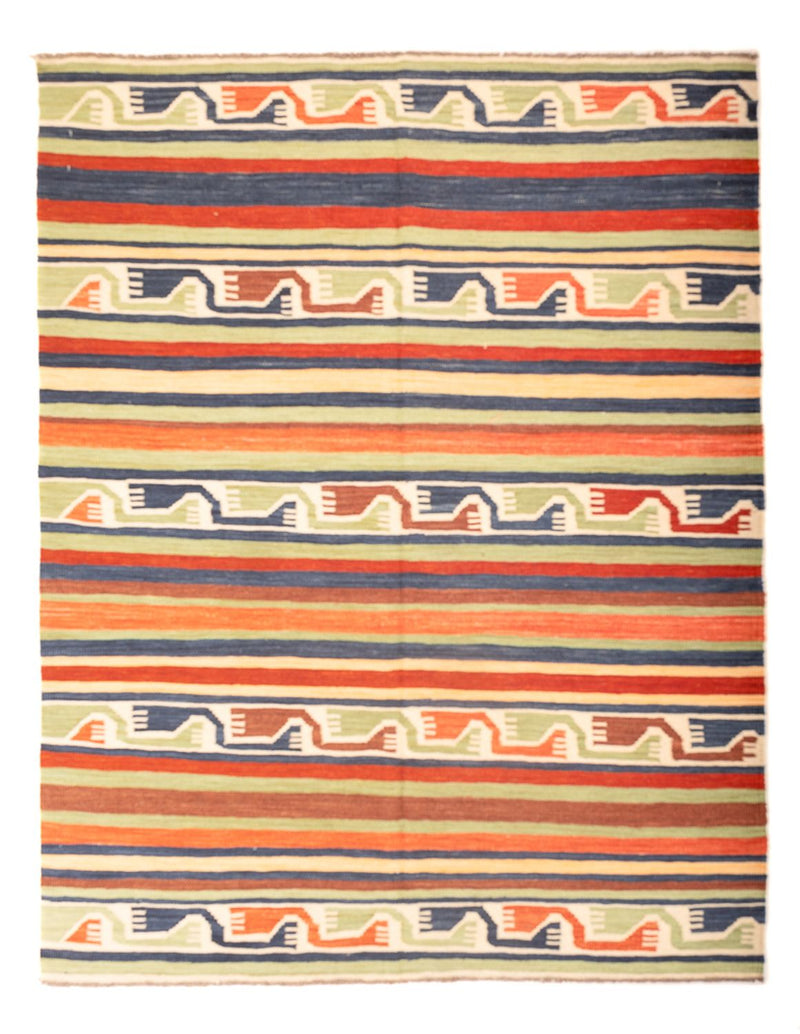 Kilim afegão Tapete 202x154cm