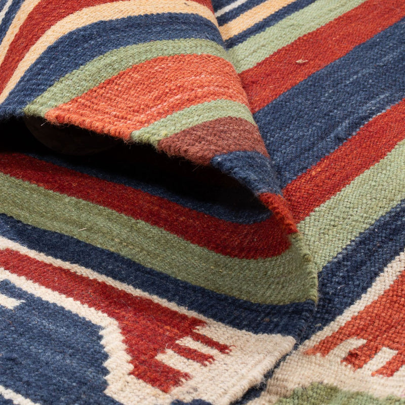 Kilim afegão Tapete 202x154cm