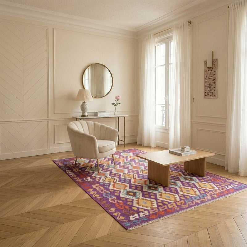 Kilim Maimana Tapete 256x178cm - Tapete de lã