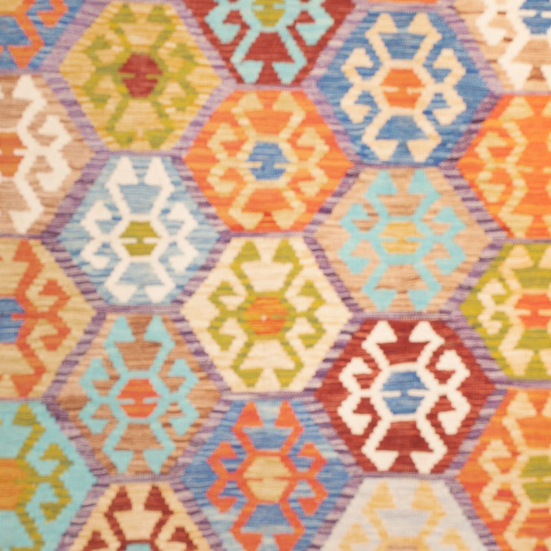 Kilim Maimana Tapete 201x189cm - Tapete de lã