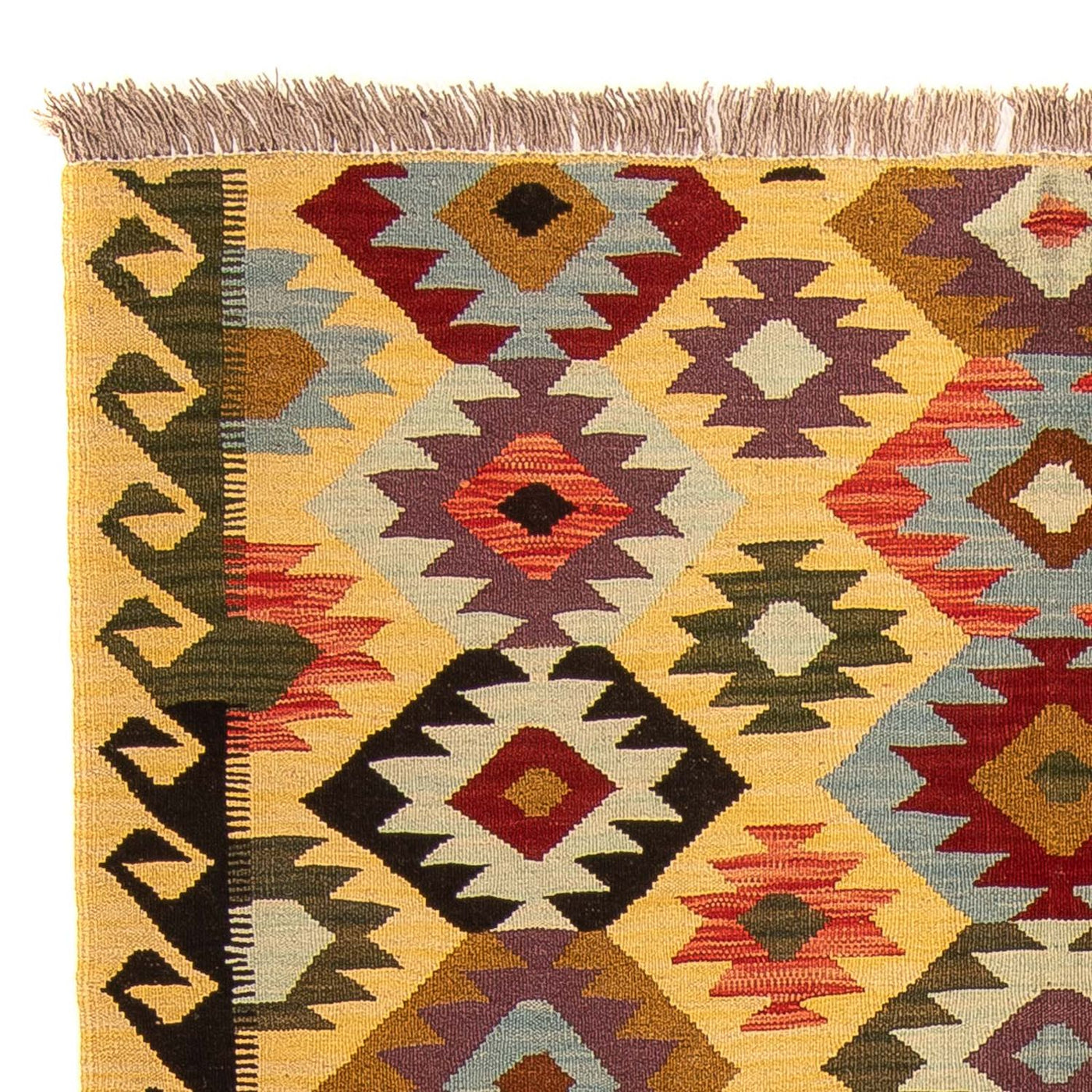 Kilim Maimana Tapete 204x144cm - Tapete de lã