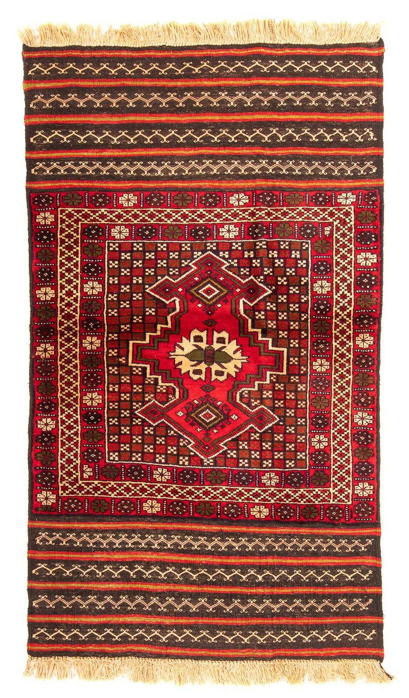 Kilim afegão Tapete 87x155cm