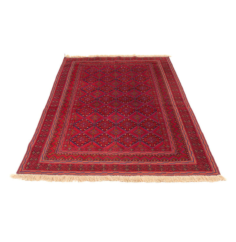 Tapete Kelim - Oriental - 183 x 132 cm - vermelho escuro