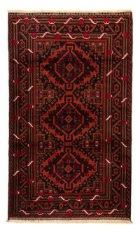 Tapete Baluch - 204 x 125 cm - castanho – product image