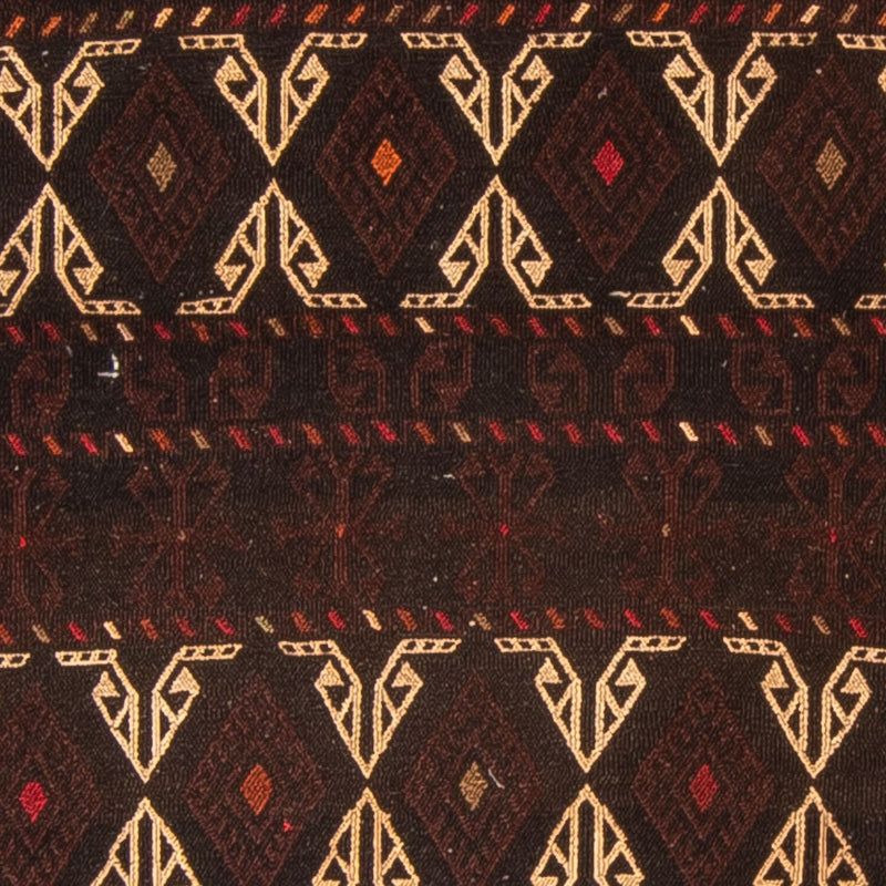 Tapete Kelim - Oriental - 178 x 118 cm - castanho