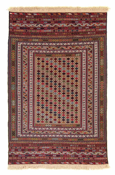 Kilim afegão Tapete 120x185cm