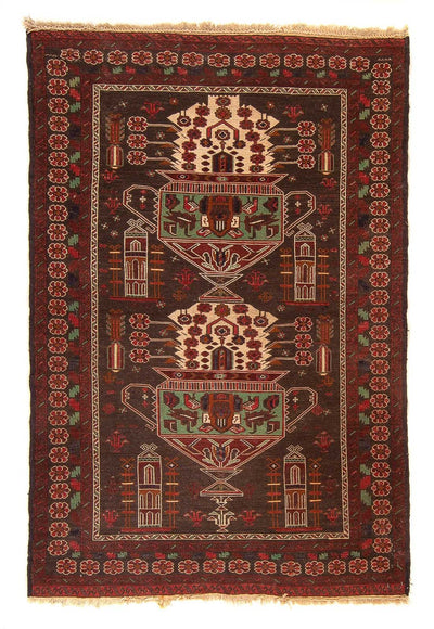 Kilim afegão Tapete 130x179cm