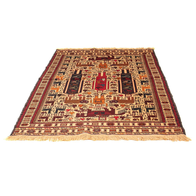 Kilim afegão Tapete 129x197cm