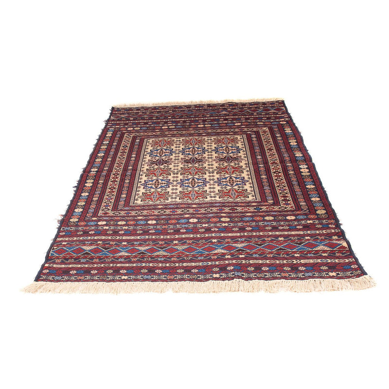 Tapete Kelim - Oriental - 192 x 122 cm - multicolorido