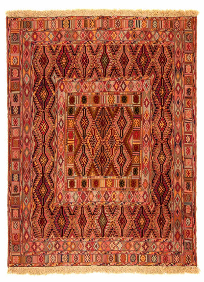 Kilim afegão Tapete 147x175cm