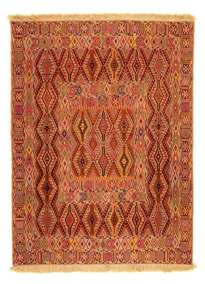 Kilim afegão Tapete 132x168cm