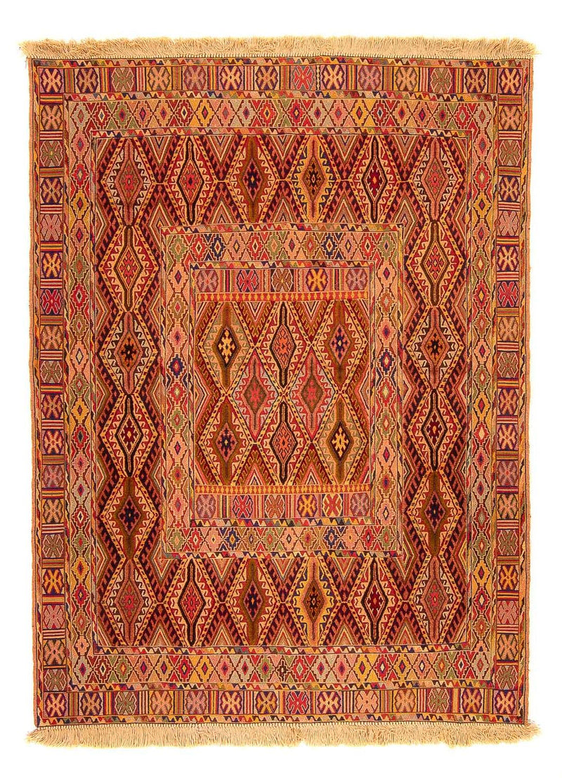 Kilim afegão Tapete 132x168cm