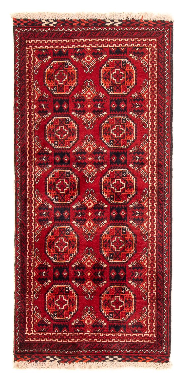 Tapete afegão 106x49cm - Tapete Oriental