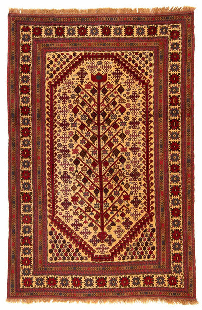 Kilim afegão Tapete 195x268cm