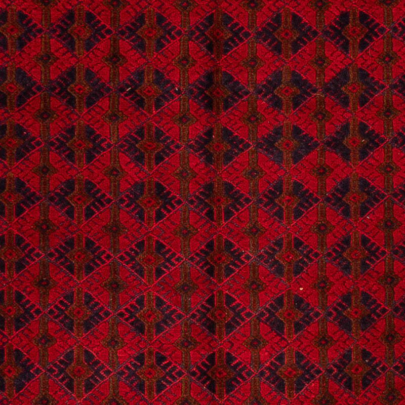 Tapete Kelim - Oriental - 199 x 141 cm - vermelho escuro