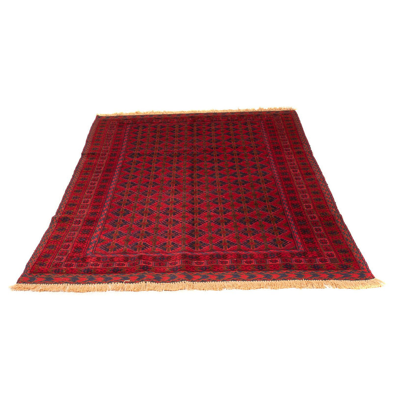 Tapete Kelim - Oriental - 199 x 141 cm - vermelho escuro