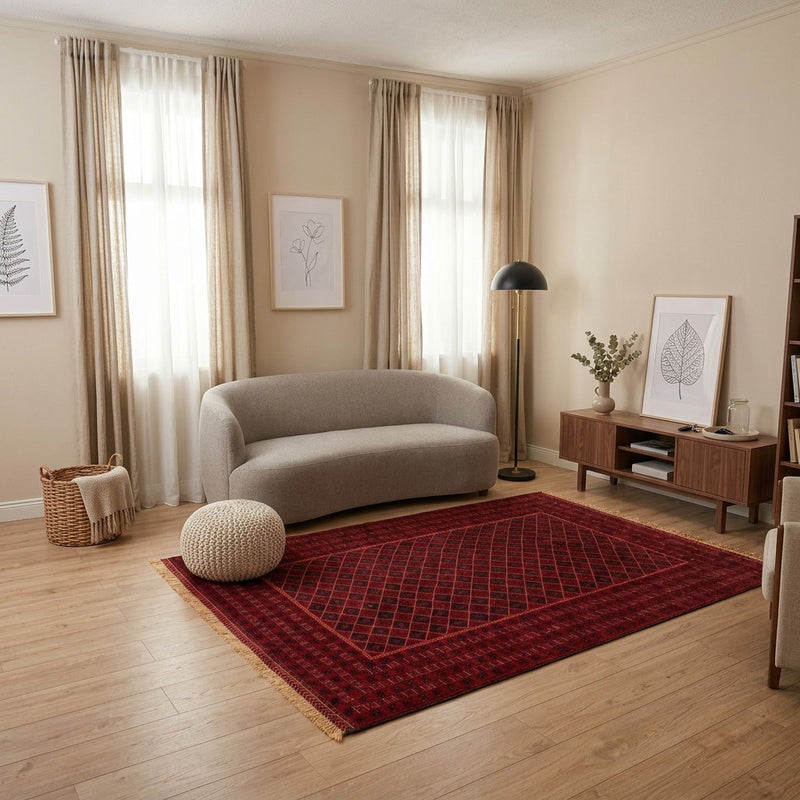 Kilim afegão Tapete 205x289cm