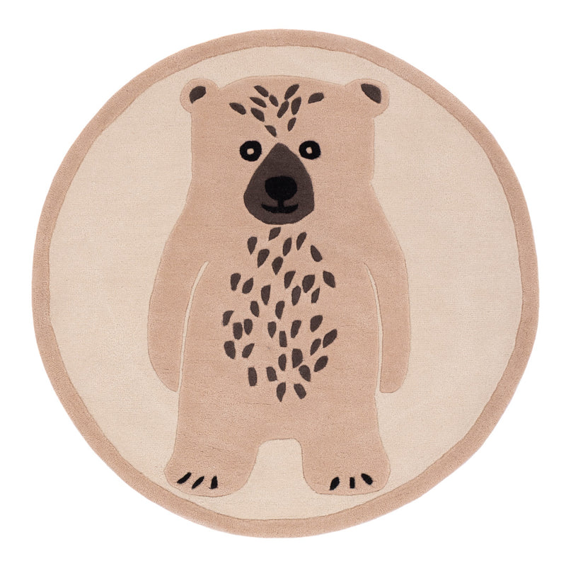 Urso Polar Tapete Infantil Redondo