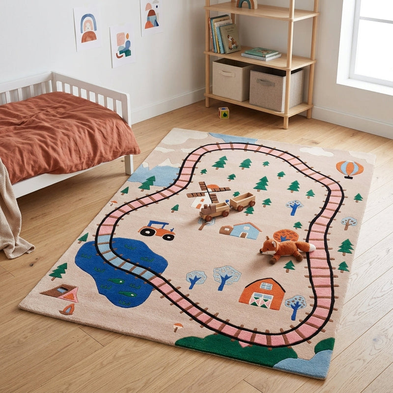 Comboio Tapete Infantil