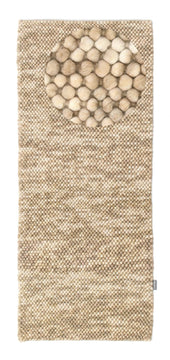 Tapetes de bolas de feltro