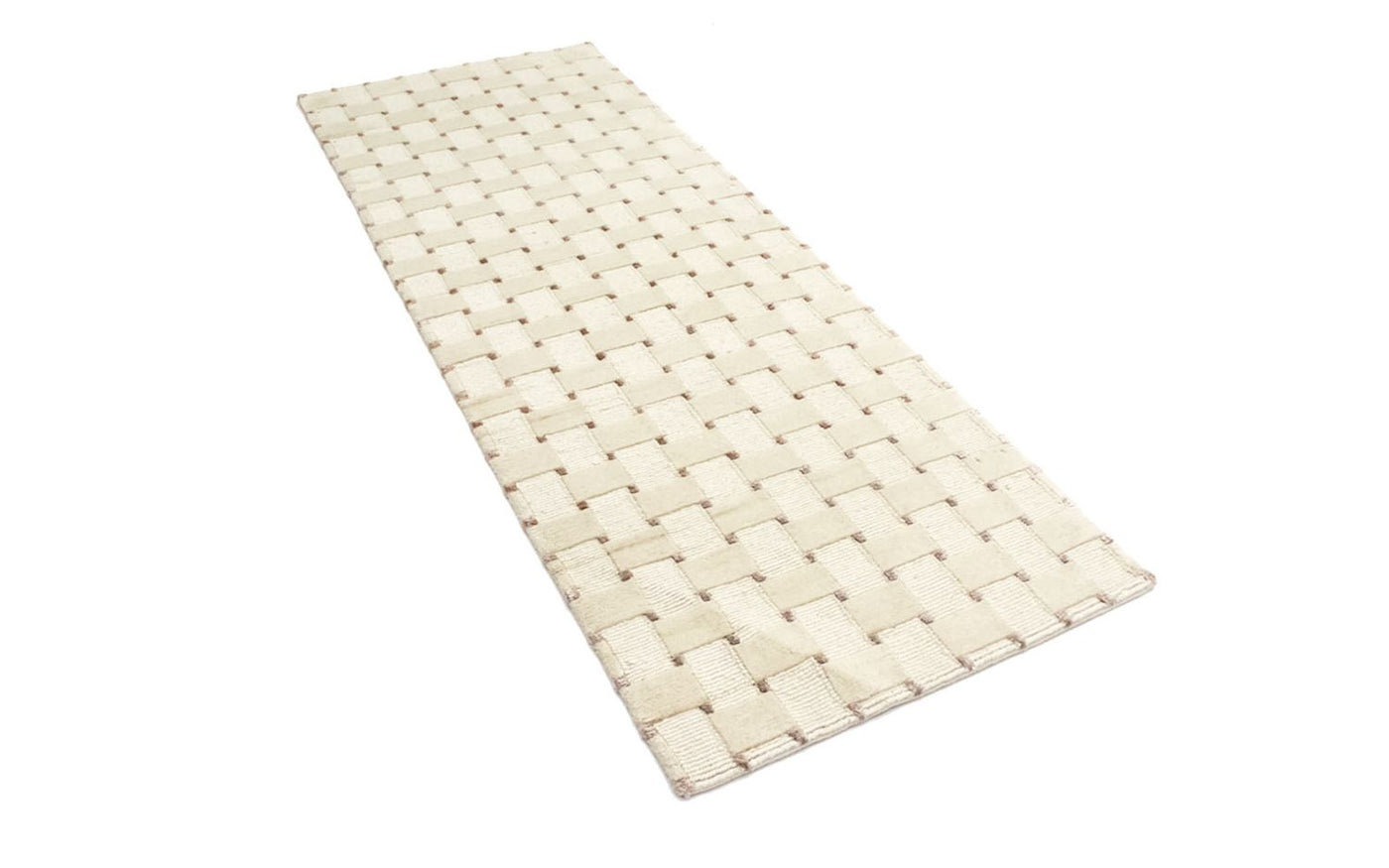 Corredor Tapete Nepal - 200 x 70 cm - bege