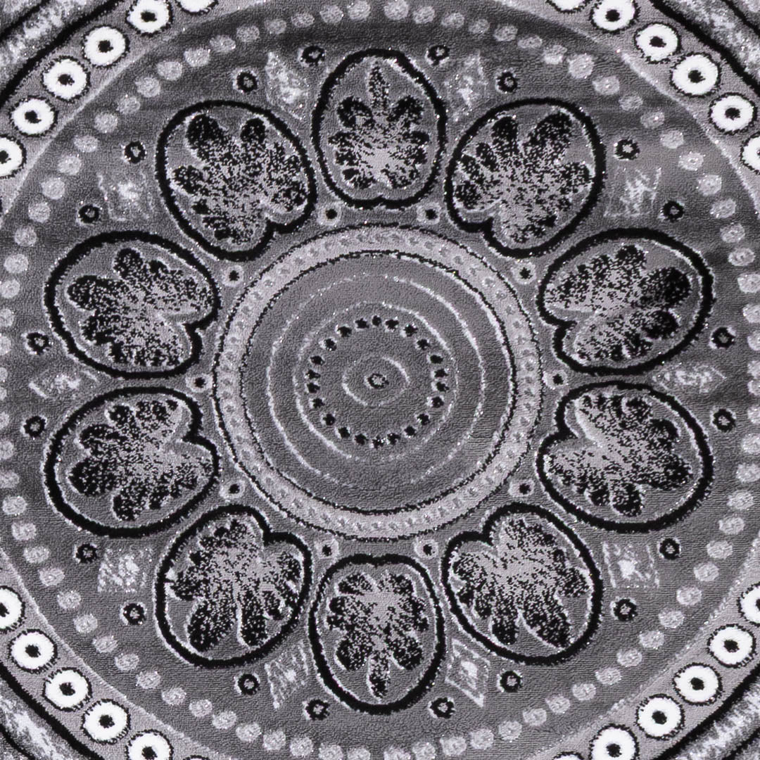 Tapete de tecido oriental 230x160cm