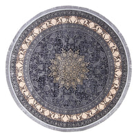 Tapete de tecido oriental - Golden Glam - ronda – product image