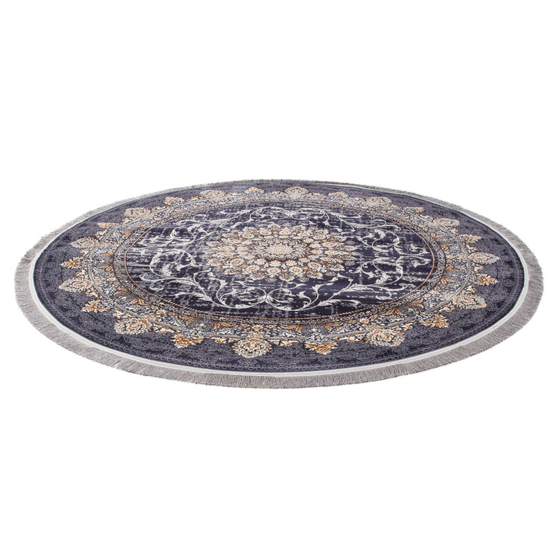 Tapete de tecido oriental Saffron Sensations