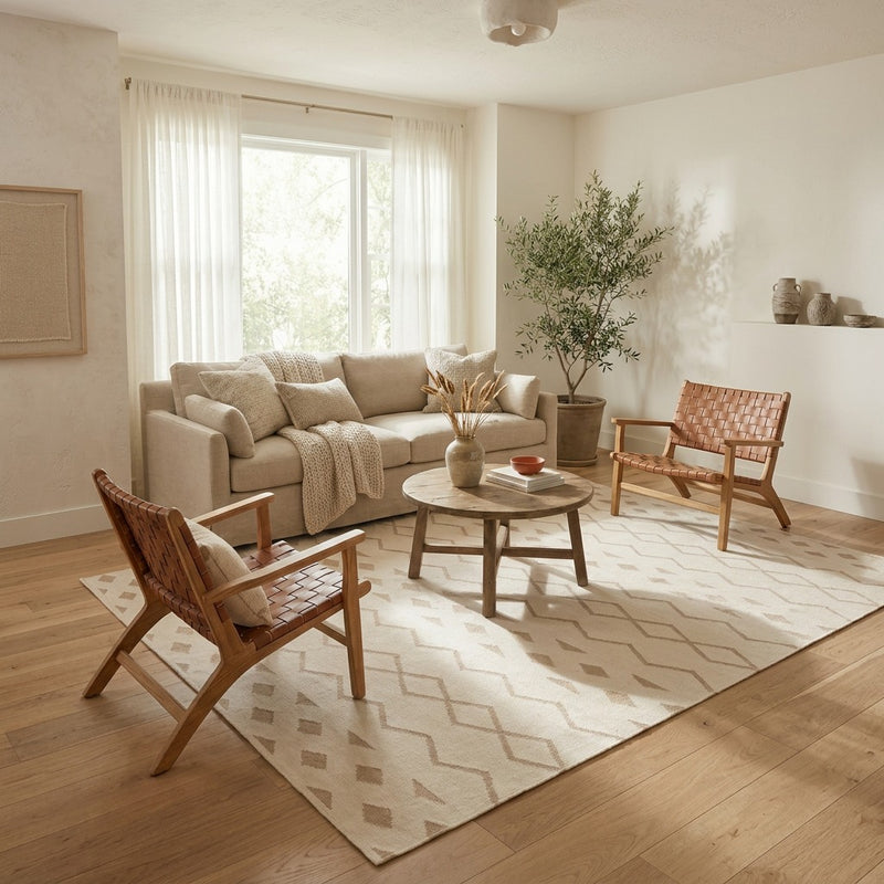 Kilim moderno Tapete Miami - Tapete de lã