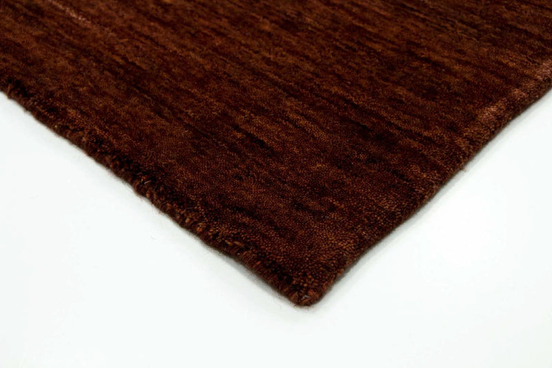 Corredor Tapete Gabbeh - Indus - 300 x 80 cm - castanho