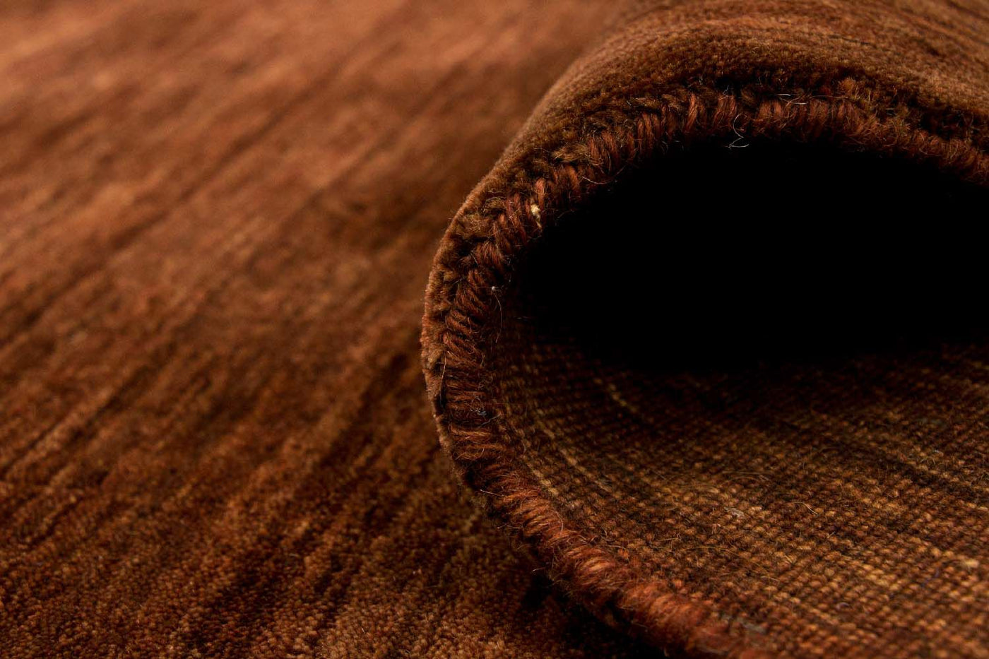 Corredor Tapete Gabbeh - Indus - 300 x 80 cm - castanho