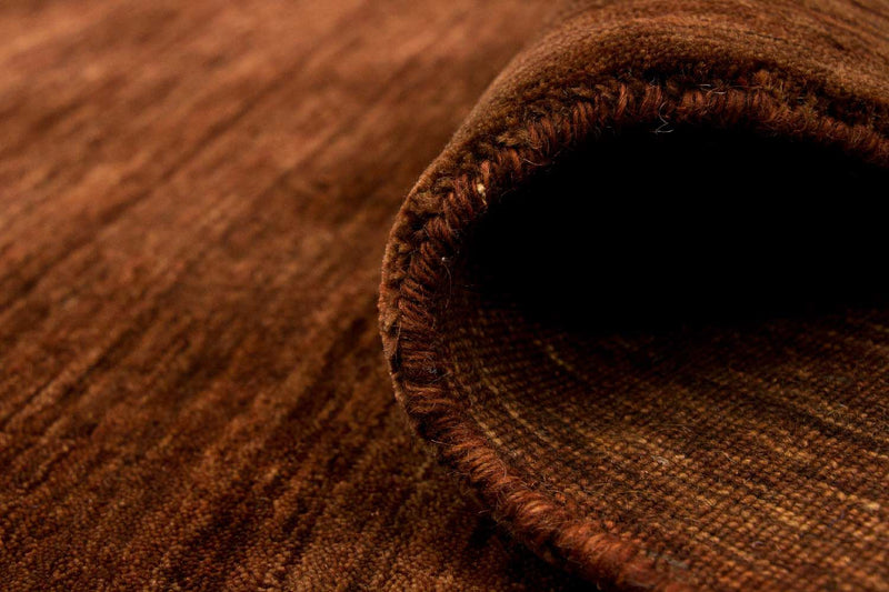 Corredor Tapete Gabbeh - Indus - 300 x 80 cm - castanho