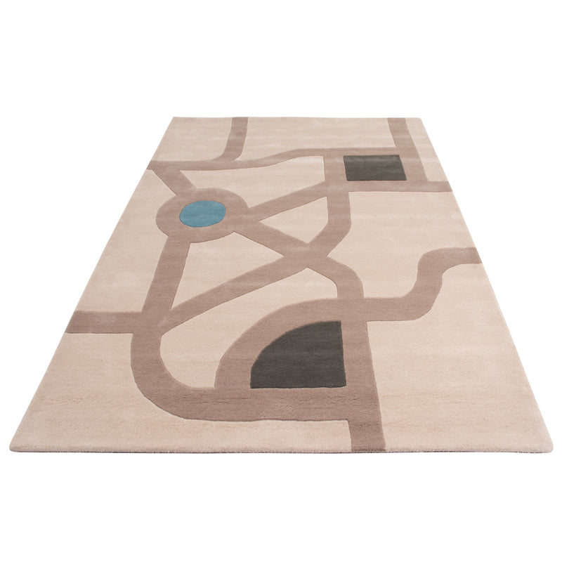 Tapete de criança Eco-Urban Spielwelt - Tapete de lã