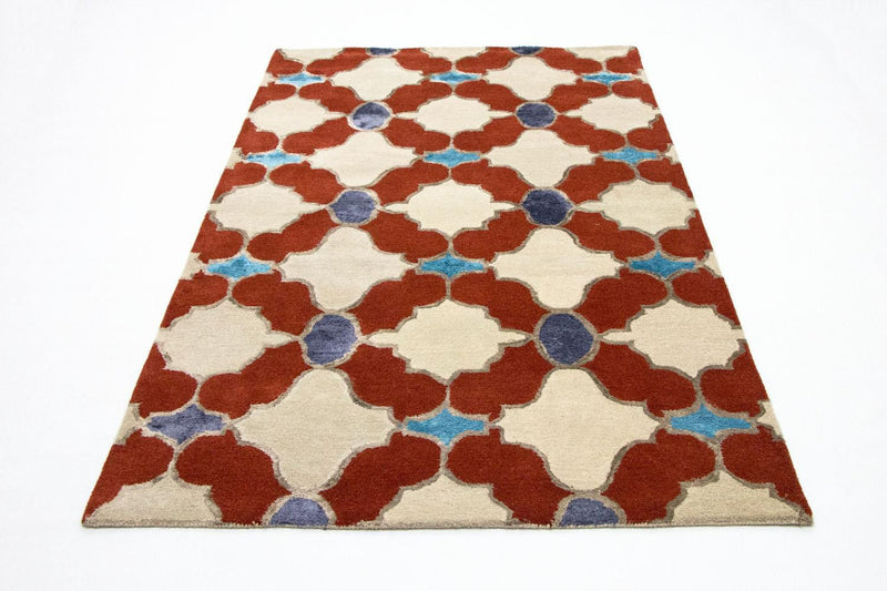 Tapete de lã 243x153cm - Tapete de lã
