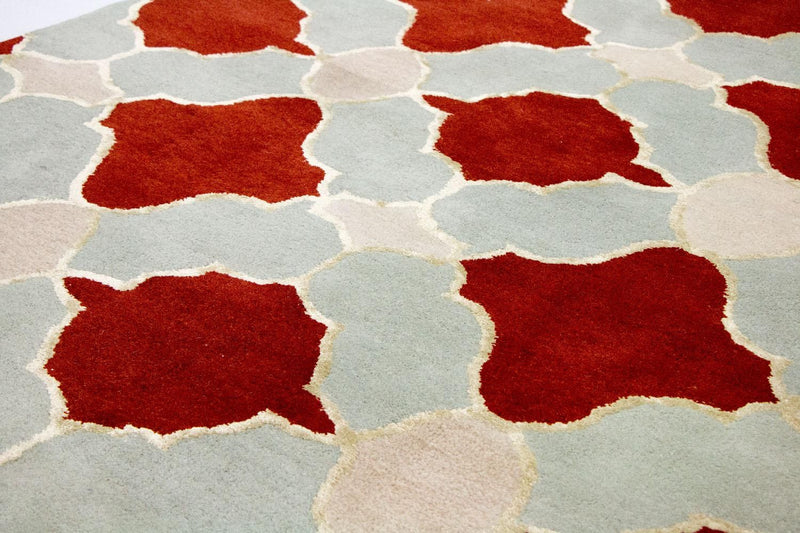 Tapete de lã 244x152cm - Tapete de lã
