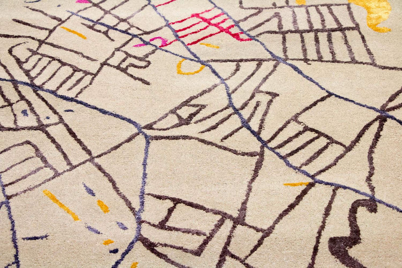 Tapete de desenhador 152x241cm - Designerteppich