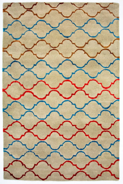 Tapete de lã 150x241cm - Tapete de lã
