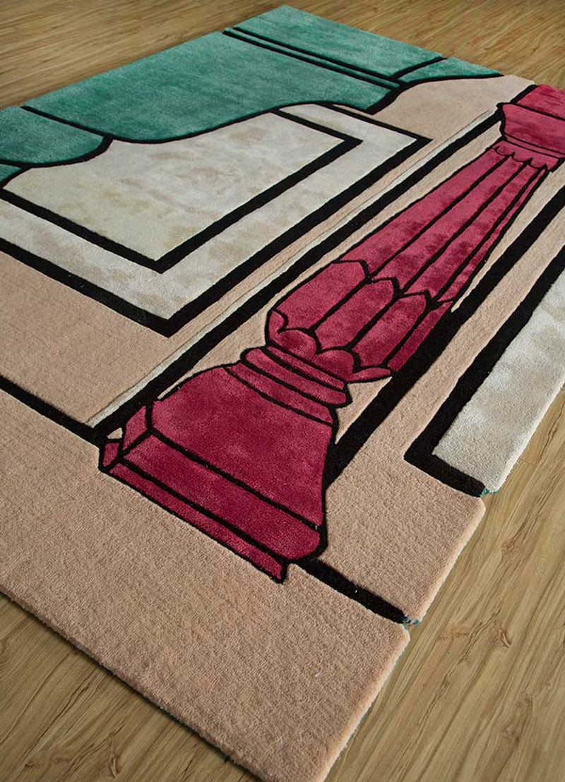 Tapete de lã 270x180cm - Tapete de lã