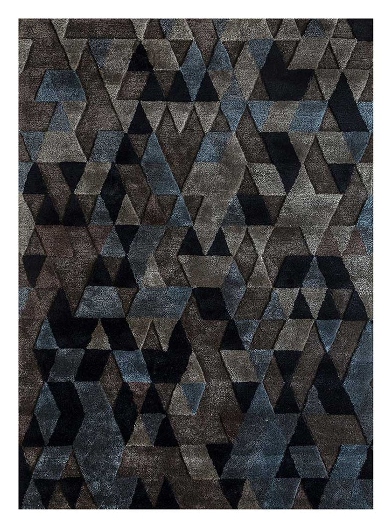 Tapete de lã - 240 x 150 cm - antracite