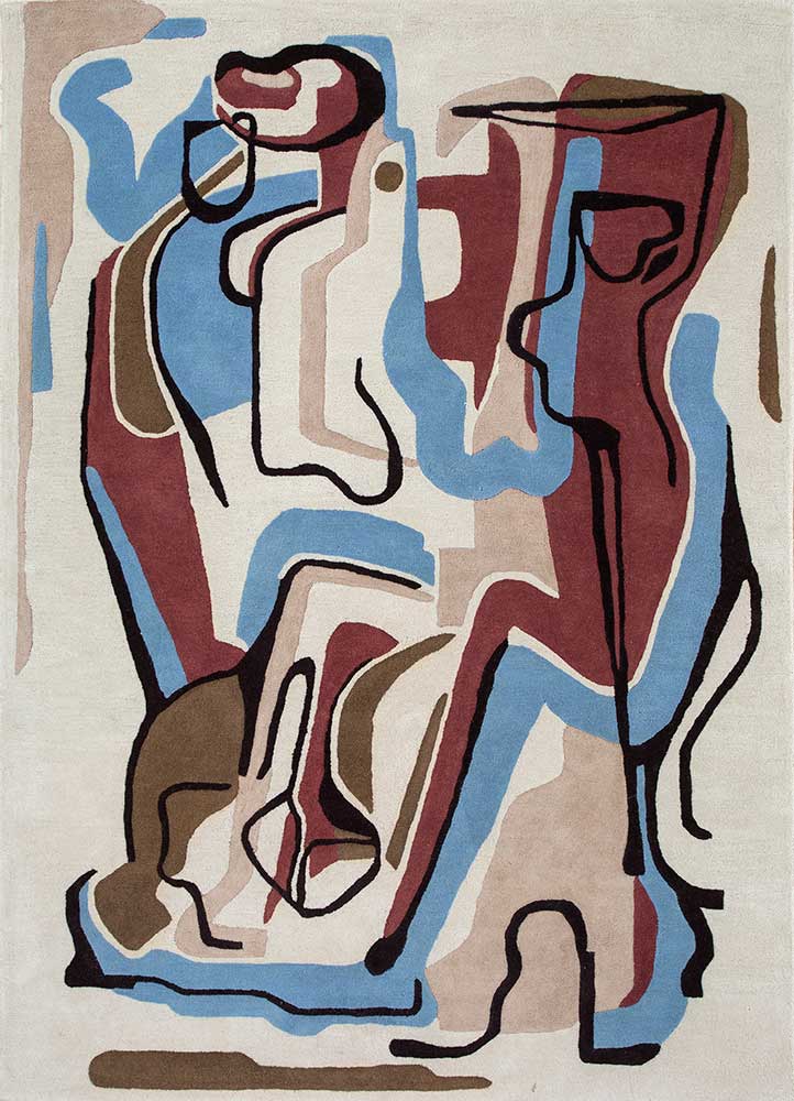 Tapete de lã 60x90cm - Tapete de lã