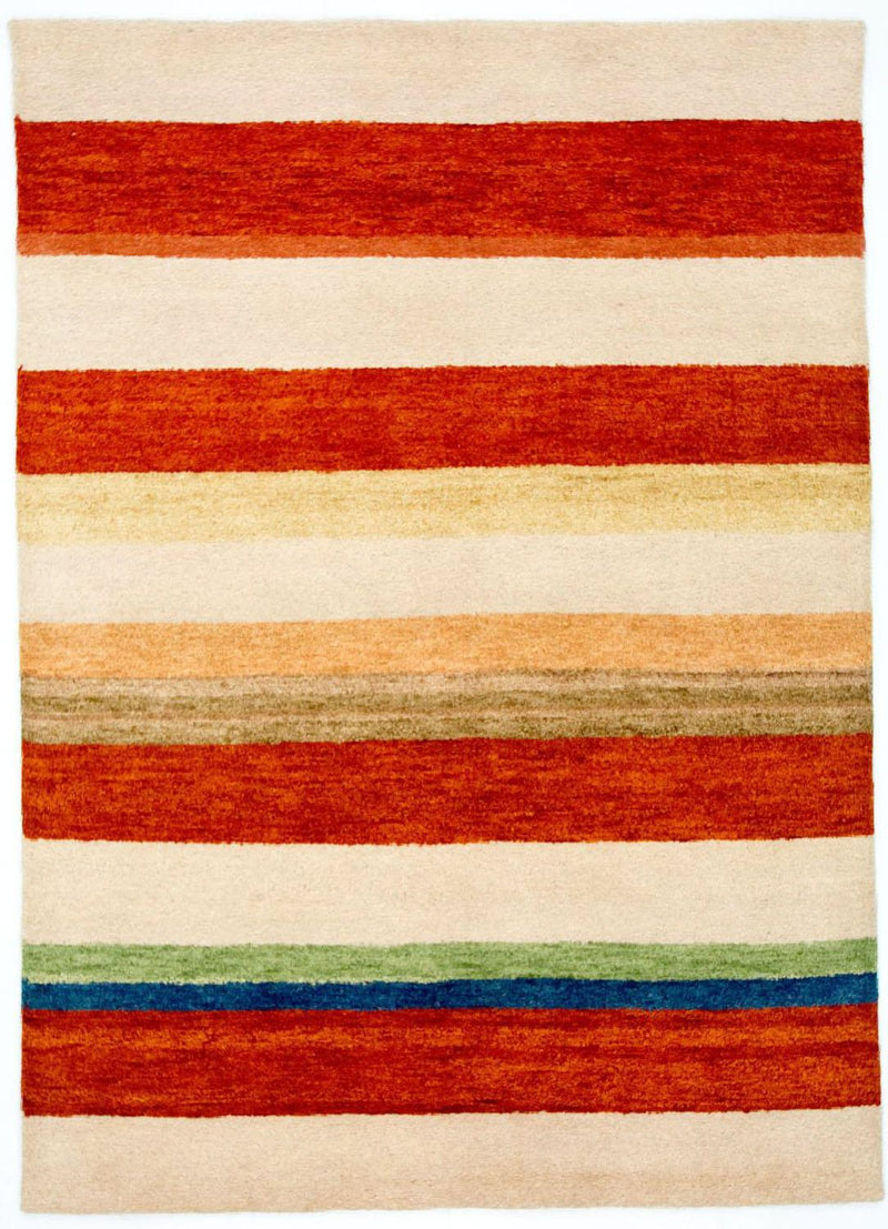 Gabbeh Indo Tapete 196x139cm - Tapete de lã