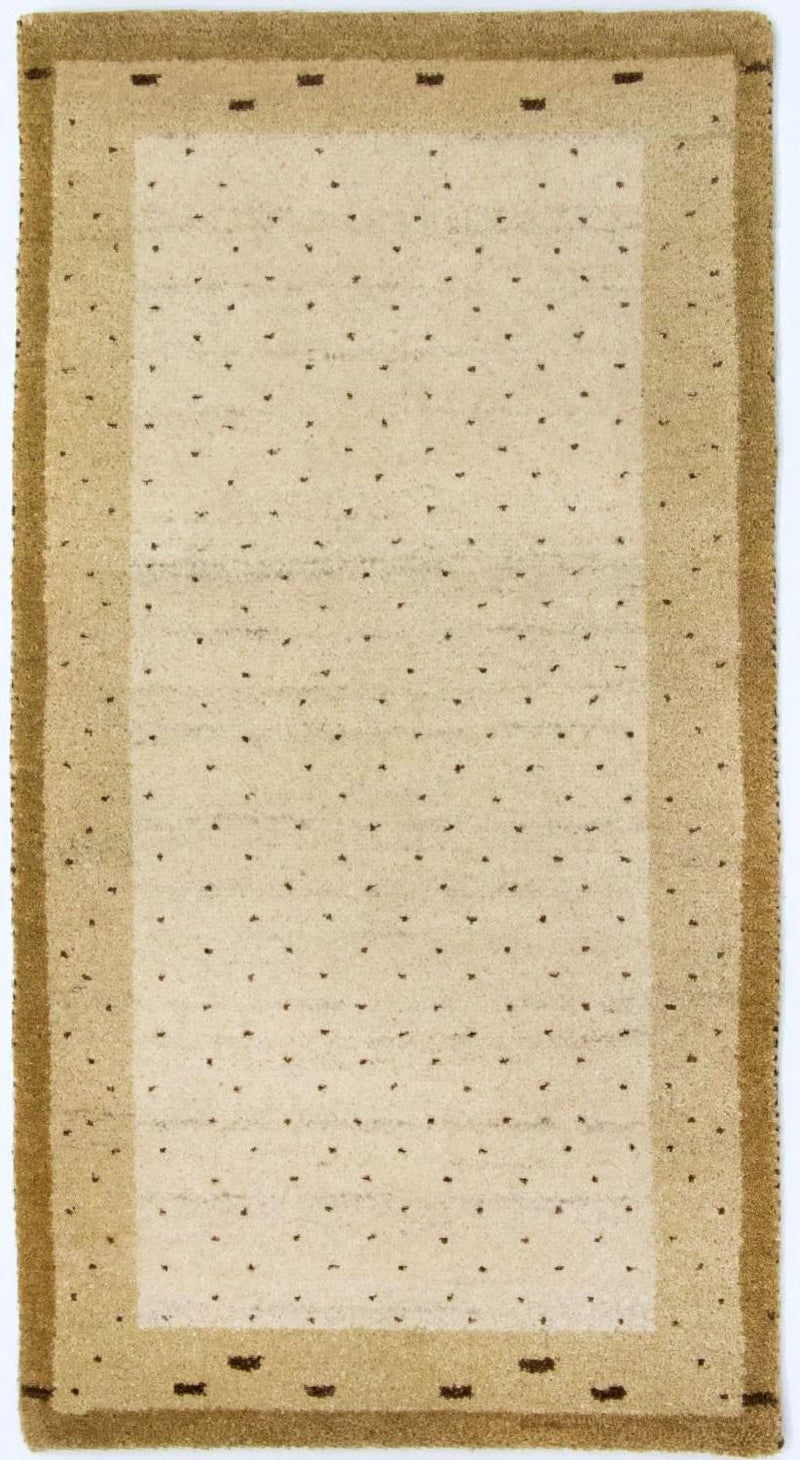 Gabbeh Indo Tapete 136x72cm - Tapete de lã