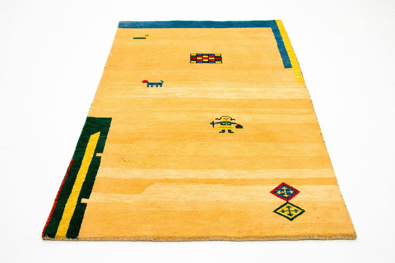 Gabbeh Indo Tapete 193x121cm - Tapete de lã