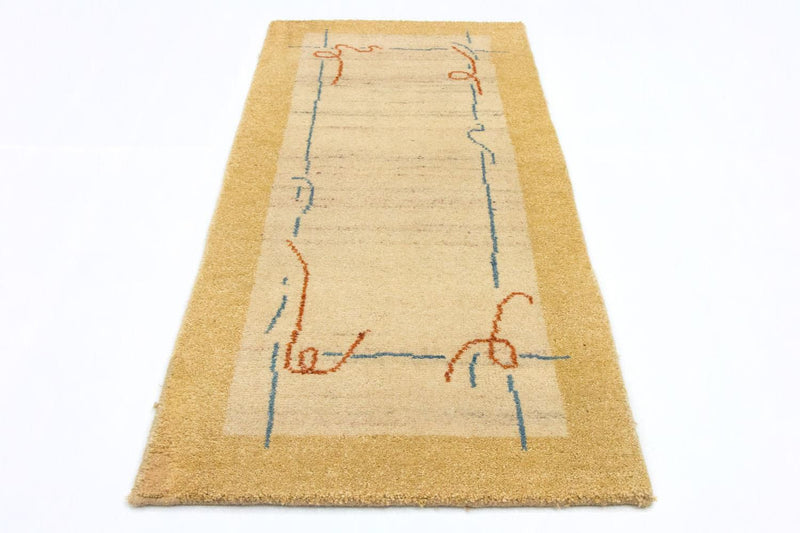 Gabbeh Indo Tapete 70x140cm - Tapete de lã