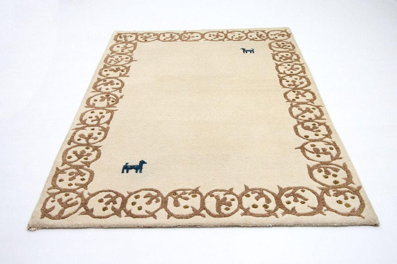 Gabbeh Indo Tapete 228x155cm - Tapete de lã