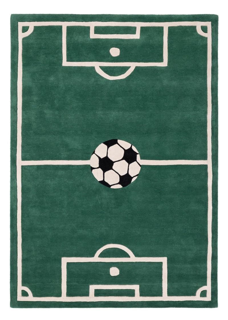 Tapete de criança Fussball - Tapete de lã