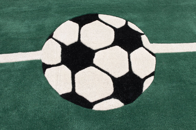 Tapete de criança Fussball - Tapete de lã