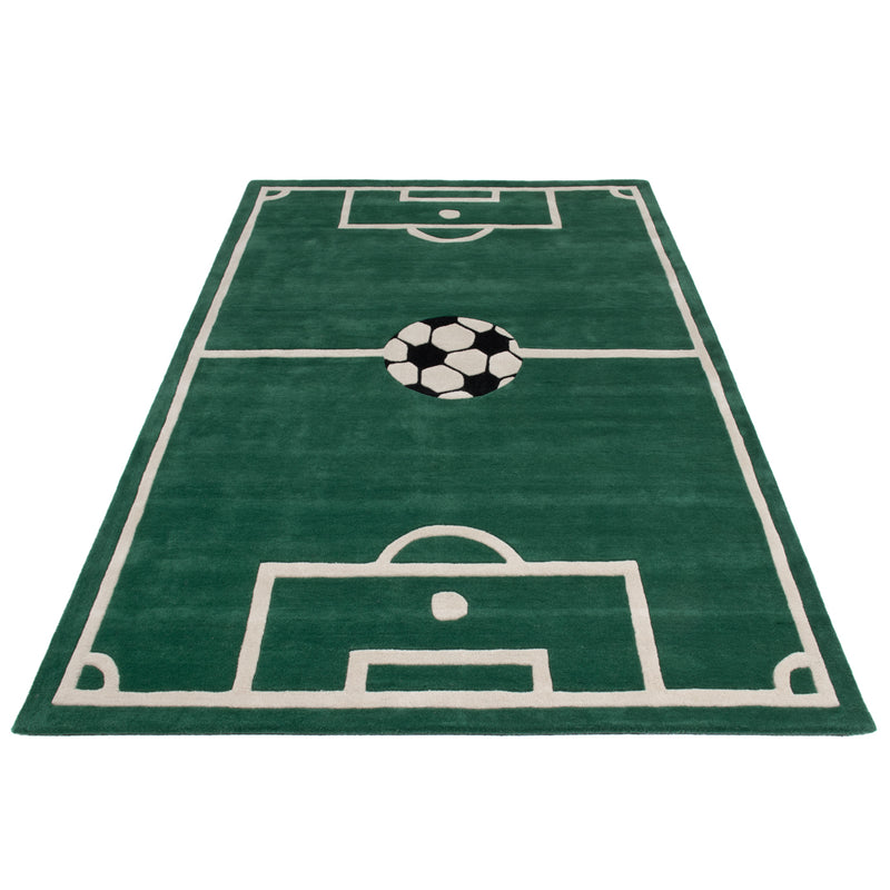 Tapete de criança Fussball - Tapete de lã