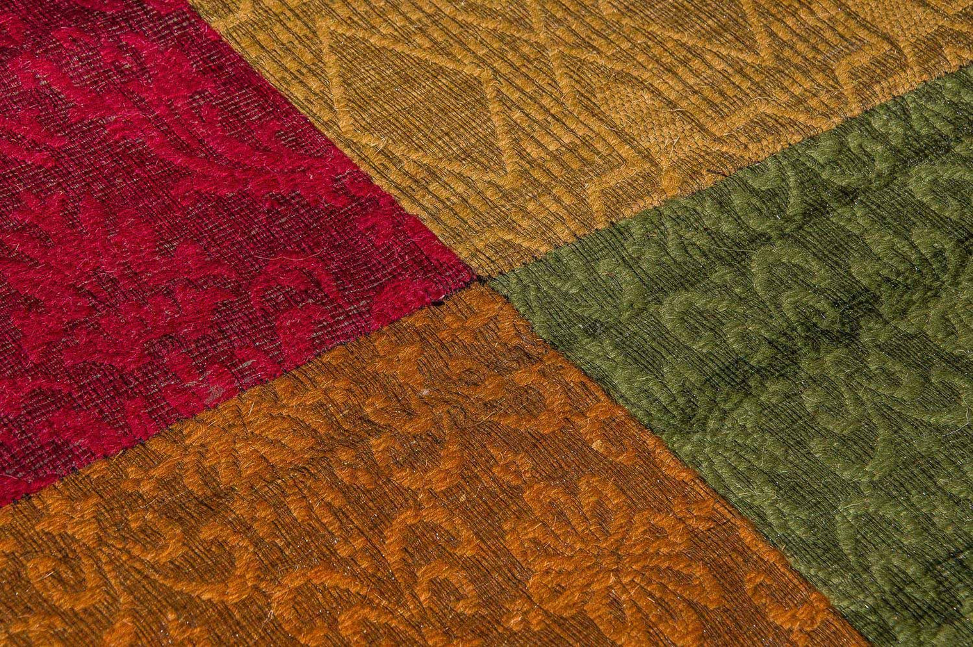 Tapete de trabalho em patchwork