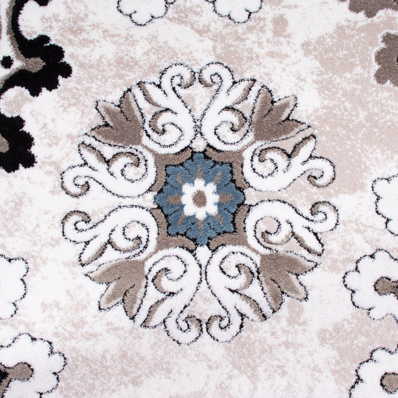Tapete de tecido oriental 230x160cm